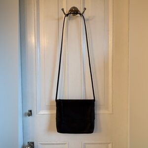 Margot New York Black leather Crossbody Bag